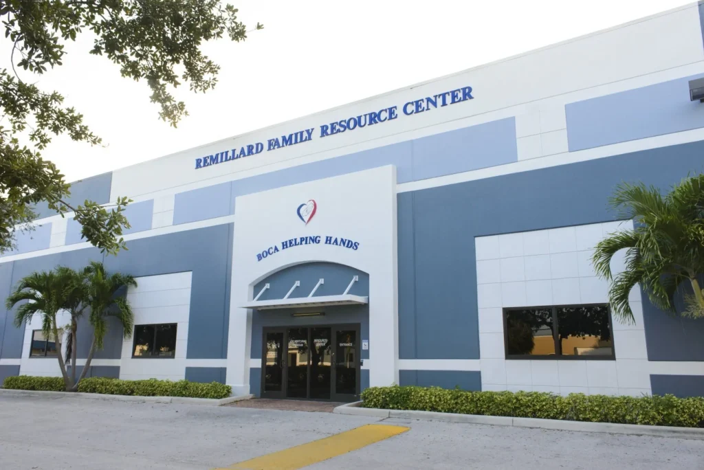 The Remillard Family Resource Center building
